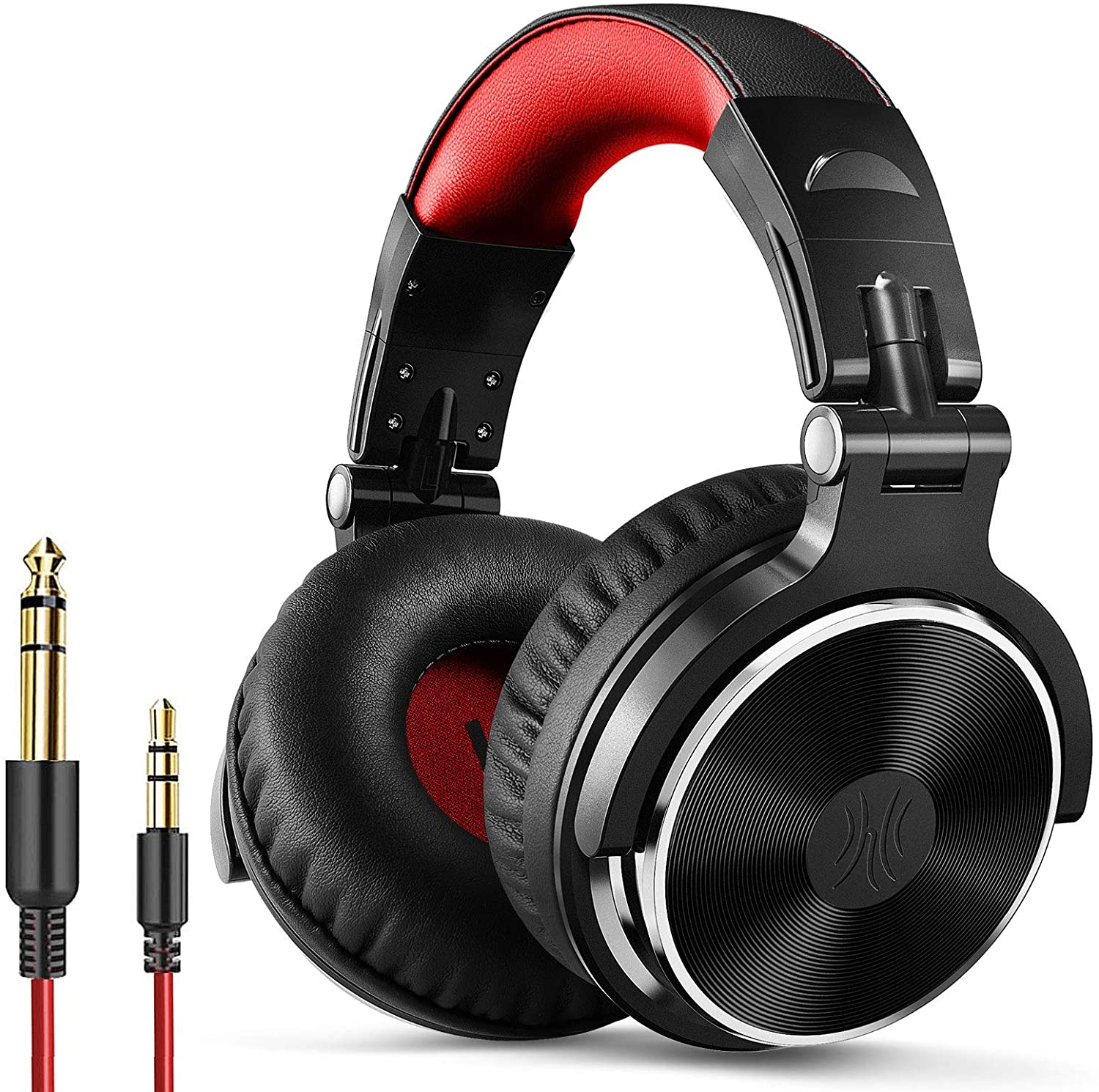 OneOdio Over Ear Headphone, Wired Bass Headsets with 50mm Driver, Foldable Lightweight